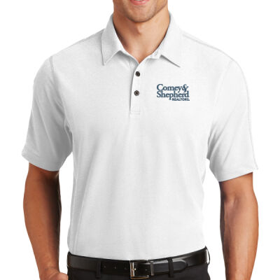Comey & Shepherd Embroidered - Onyx Polo Thumbnail