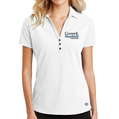 Comey & Shepherd Embroidered - Ladies Onyx Polo Thumbnail