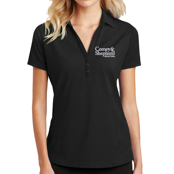 Comey & Shepherd Embroidered - Ladies Onyx Polo Thumbnail